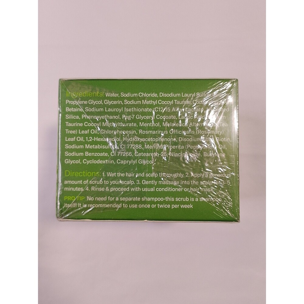 SVVIMER Scalp Scrub 10 oz Tea Tree Rosemary Mint Exfoliator Hair Treatment NEW - Picture 3 of 12